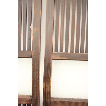 幅広にかわガラス格子戸 2枚1組　L956 