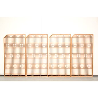 隅切り組子 4枚1組　R2377