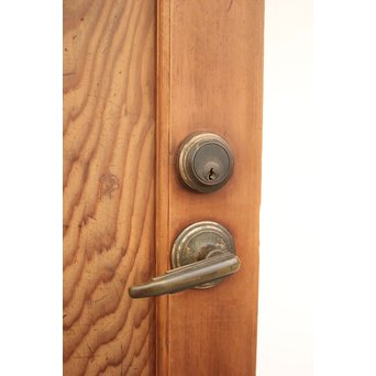 細身杉一枚板ドア　B939 