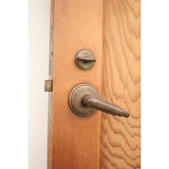 細身杉一枚板ドア　B939 