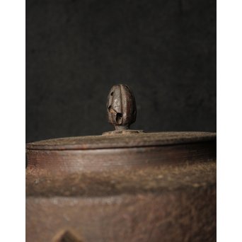 南部作家 有坂造 茶釜　M080 