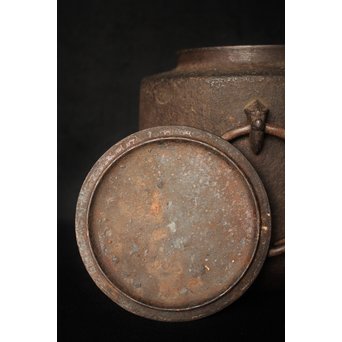 南部作家 有坂造 茶釜　M080 