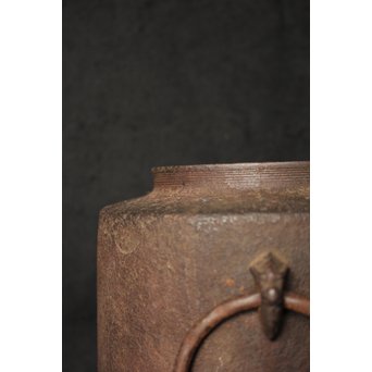 南部作家 有坂造 茶釜　M080 