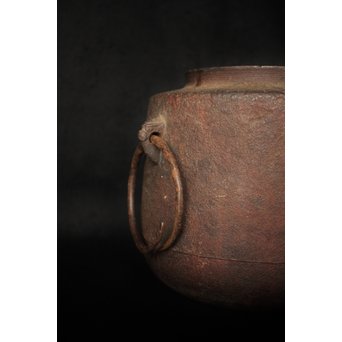 南部作家 有坂造 茶釜　M080 