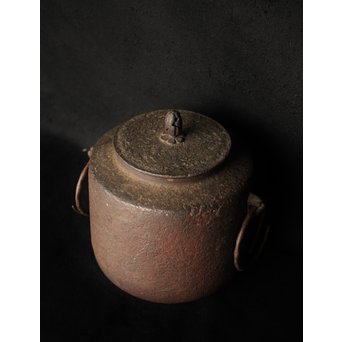 南部作家 有坂造 茶釜　M080