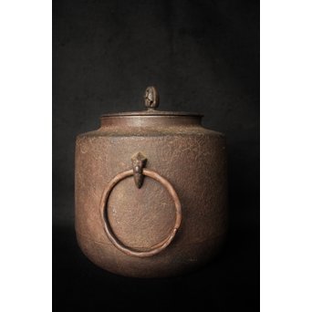 南部作家 有坂造 茶釜　M080 