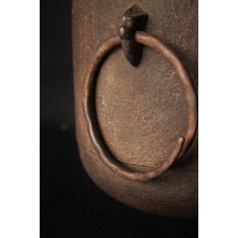 南部作家 有坂造 茶釜　M080 