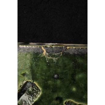 岩ヶ根窯[雪月花] 織部陶板　P089 