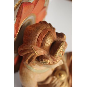 西山勇三 彩色観音像　X084 