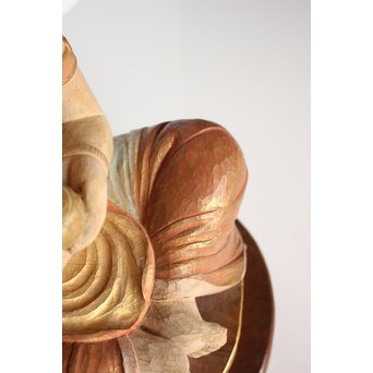 西山勇三 彩色観音像　X084 