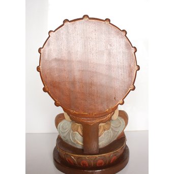 西山勇三 彩色観音像　X084 