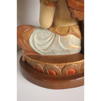 西山勇三 彩色観音像　X084 