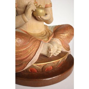 西山勇三 彩色観音像　X084 