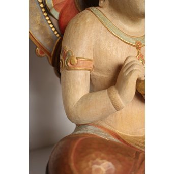 西山勇三 彩色観音像　X084 