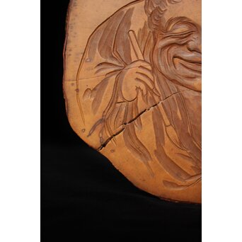 島田美晴作 文人図 釜敷　X085 