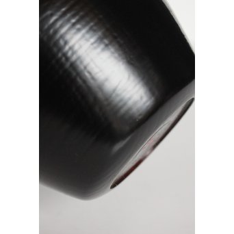 角有伊 輪島塗だるま椀 黒塗 五客　Q038 