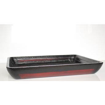 角偉三郎 6つ星 輪島塗 大菜盆　Q039 