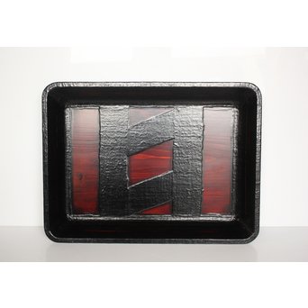 角偉三郎 6つ星 輪島塗 大菜盆　Q039