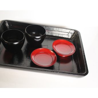 角偉三郎 6つ星 輪島塗 大菜盆　Q039 