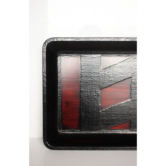 角偉三郎 6つ星 輪島塗 大菜盆　Q039 