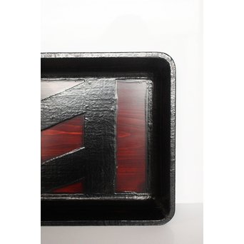 角偉三郎 6つ星 輪島塗 大菜盆　Q039 