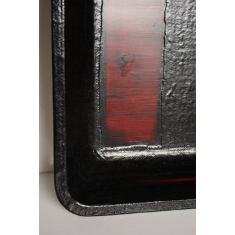 角偉三郎 6つ星 輪島塗 大菜盆　Q039 