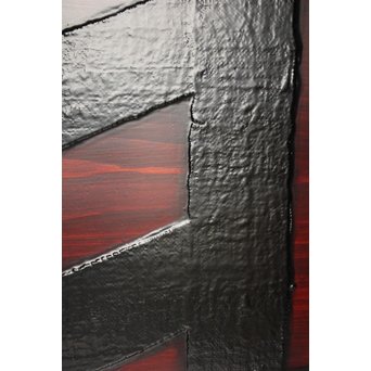 角偉三郎 6つ星 輪島塗 大菜盆　Q039 