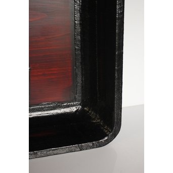 角偉三郎 6つ星 輪島塗 大菜盆　Q039 