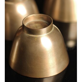 仏具 六器 砂張煎茶碗 5客　M084 