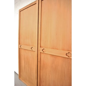 木爪型引手の細身帯戸 2枚1組　B941 