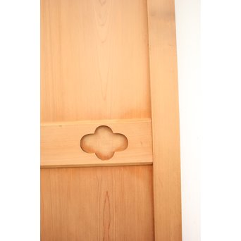 木爪型引手の細身帯戸 2枚1組　B941 