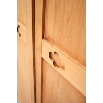 木爪型引手の細身帯戸 2枚1組　B941 