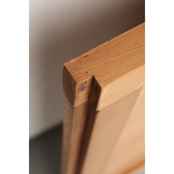 木爪型引手の細身帯戸 2枚1組　B941 