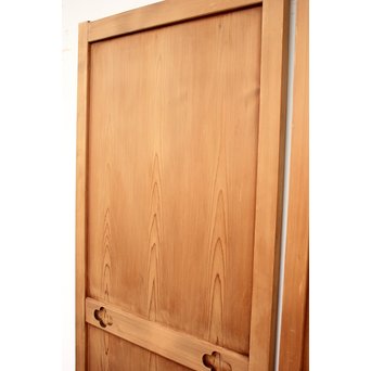 木爪型引手の細身帯戸 2枚1組　B941 