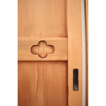 木爪型引手の細身帯戸 2枚1組　B941 