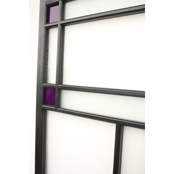 アクリル紫の色彩ガラス戸　GD1201 