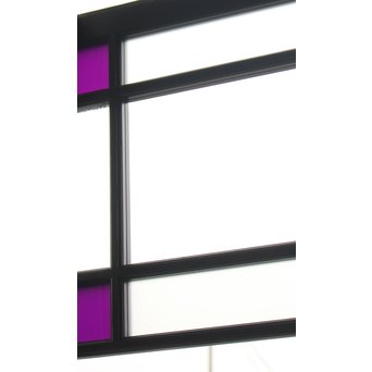 アクリル紫の色彩ガラス戸　GD1201 