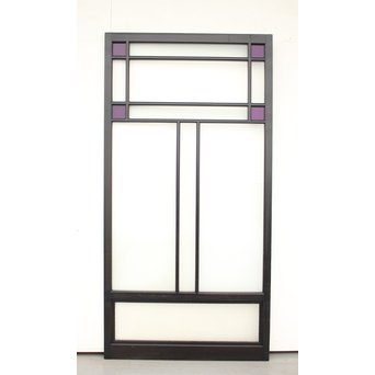 アクリル紫の色彩ガラス戸　GD1201