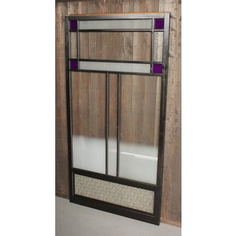 アクリル紫の色彩ガラス戸　GD1201 