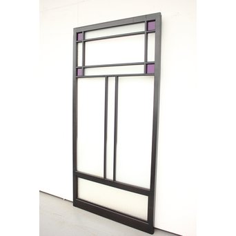 アクリル紫の色彩ガラス戸　GD1201 