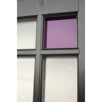 アクリル紫の色彩ガラス戸　GD1201 