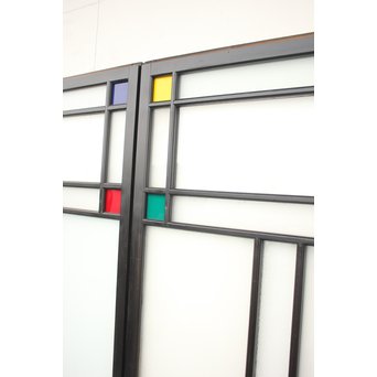 アクリル板の色彩ガラス戸 4枚1組　GD1202 