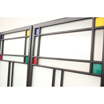 アクリル板の色彩ガラス戸 4枚1組　GD1202 