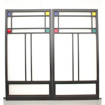 アクリル板の色彩ガラス戸 4枚1組　GD1202 