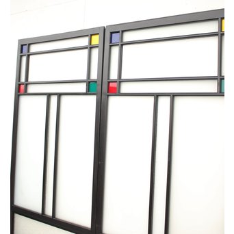 アクリル板の色彩ガラス戸 4枚1組　GD1202 