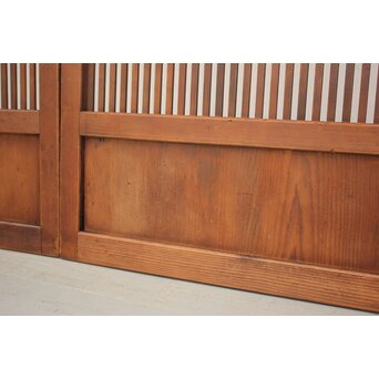 釘無細身格子戸 4枚1組　L959 