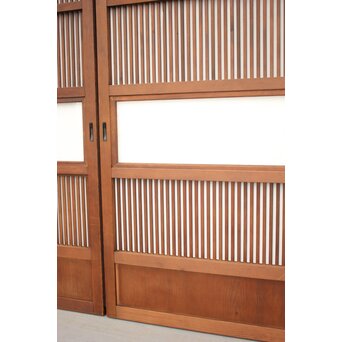 釘無細身格子戸 4枚1組　L959 