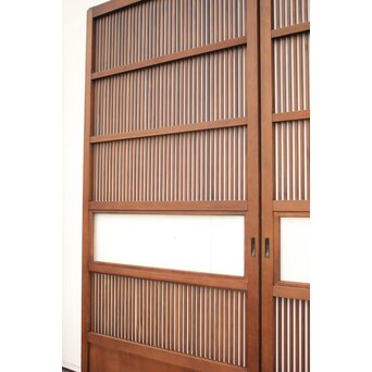 釘無細身格子戸 4枚1組　L959 