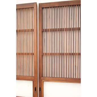 釘無細身格子戸 4枚1組　L959 