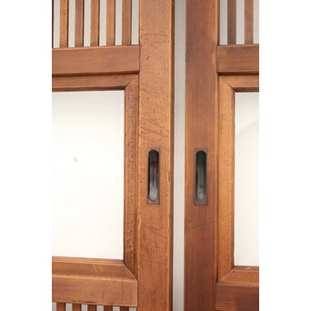 釘無細身格子戸 4枚1組　L959 